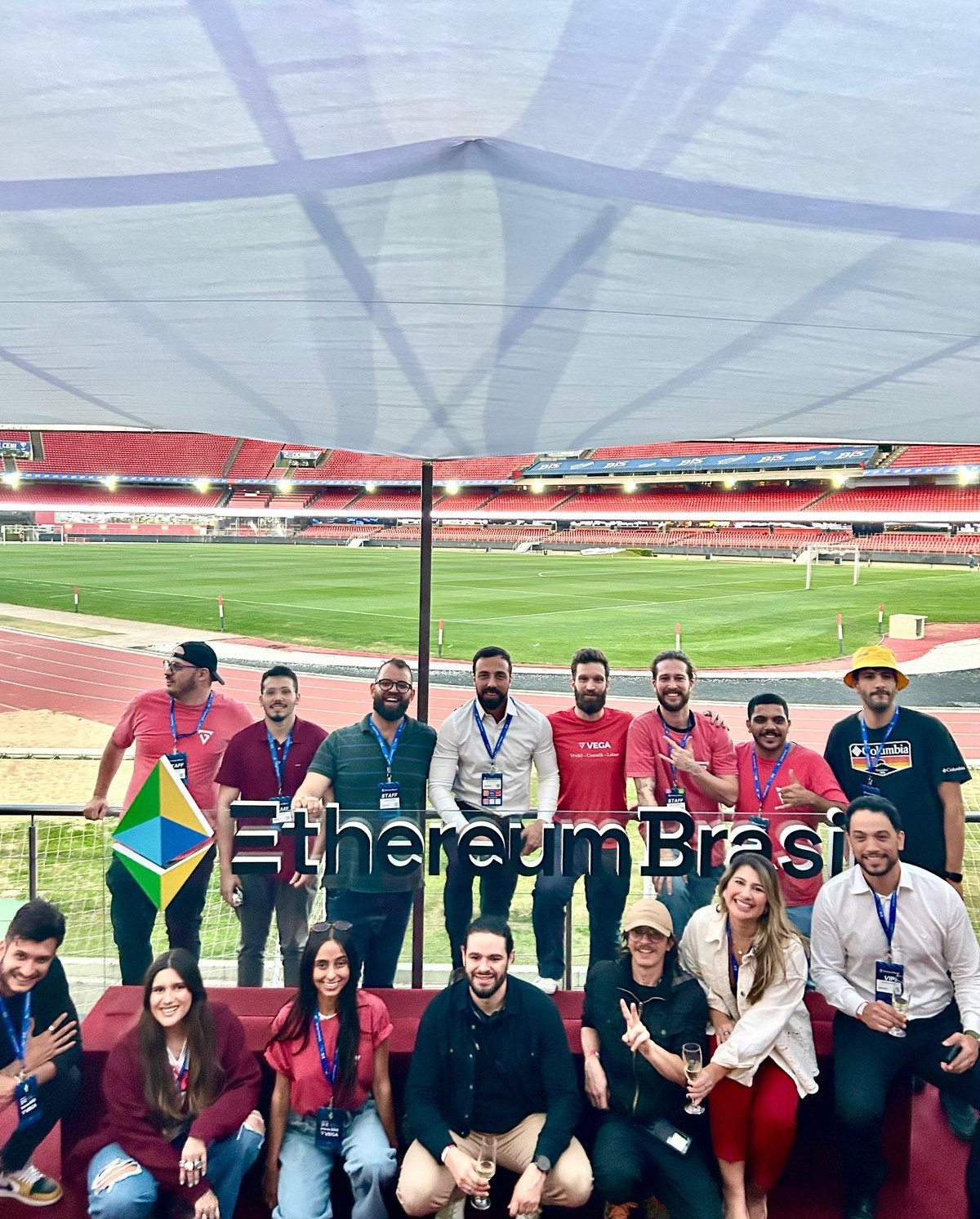 Vega Team after Ethereum Brasil 2025